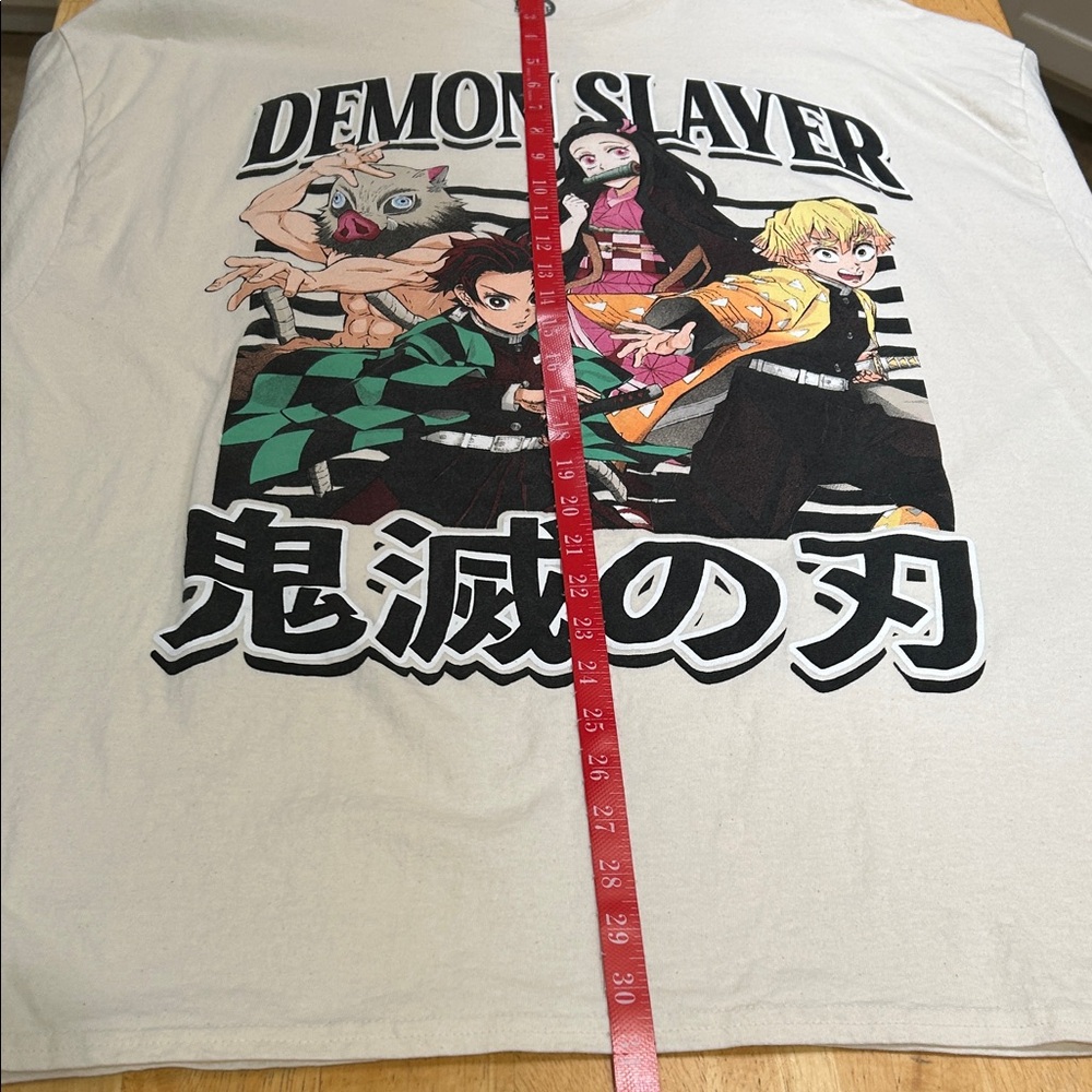 Demon Slayer Graphic Tee - White Unisex 2XL - Picture 11 of 11